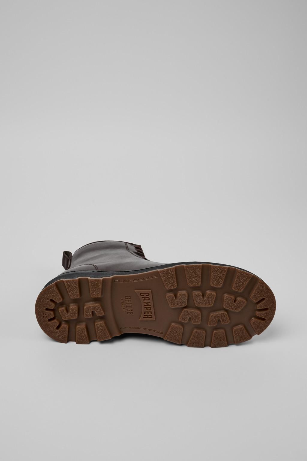 캠퍼 브라운 레이스업 남성 부츠 Brutus K300533-002 BROWN - 상세 이미지 5