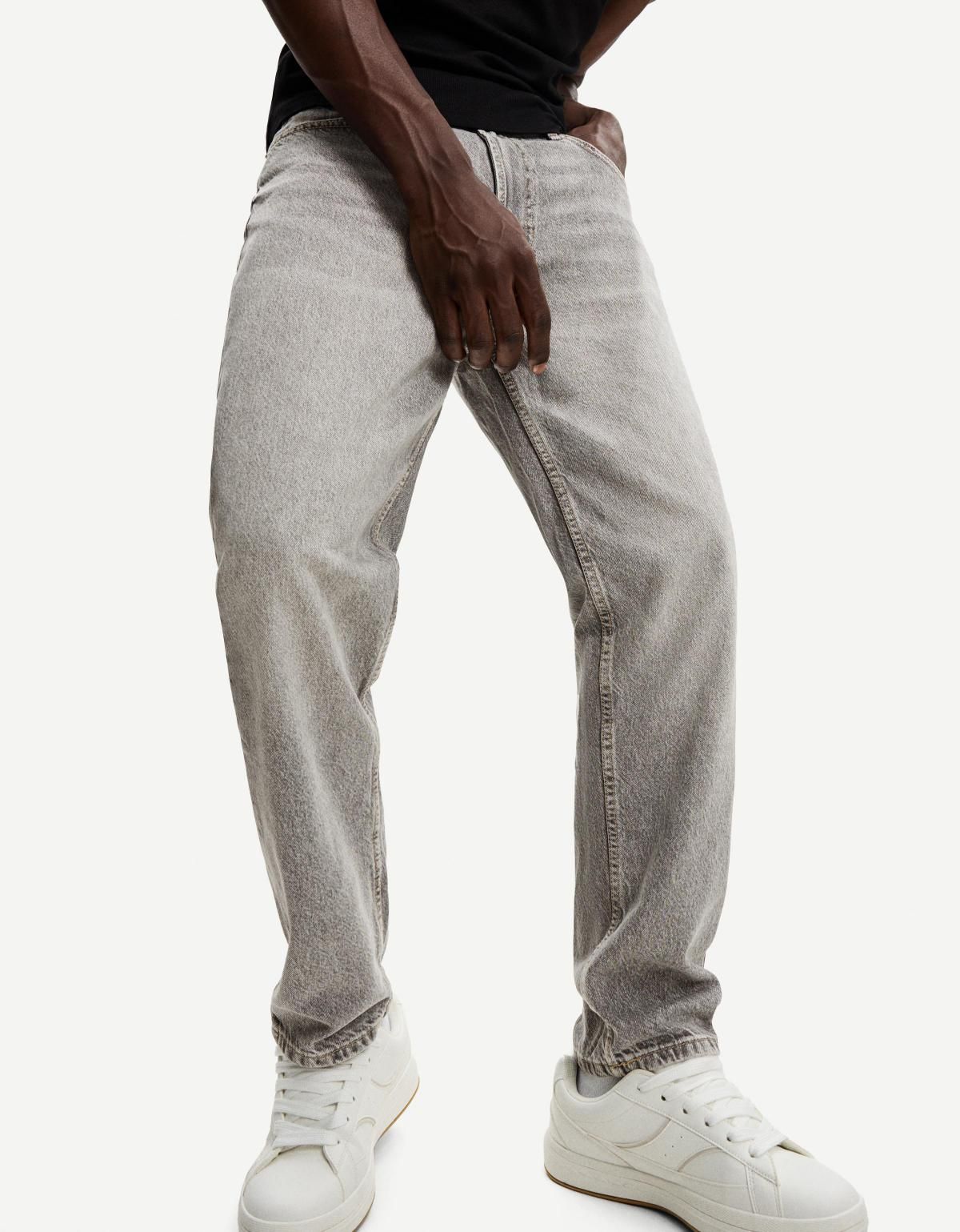 버쉬카 빈티지 데님 스트레이트핏 청바지 5328/534 DARK GREY - 상세 이미지 5
