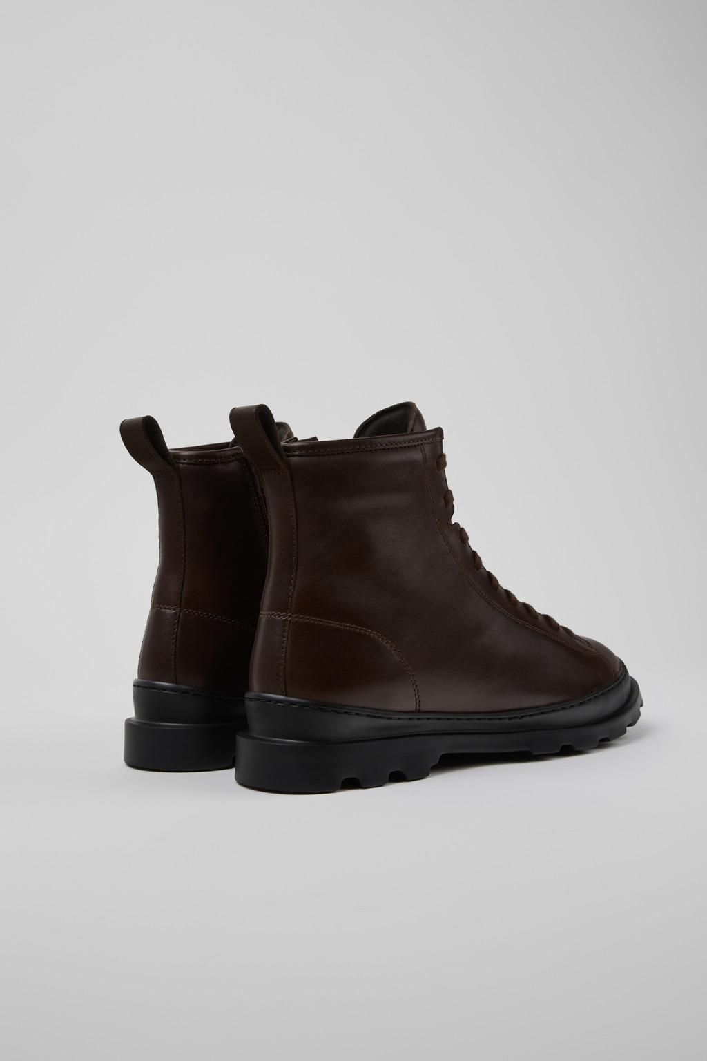 캠퍼 레이스업 미들 브라운 부츠 Brutus K300245-041 BROWN - 상세 이미지 3