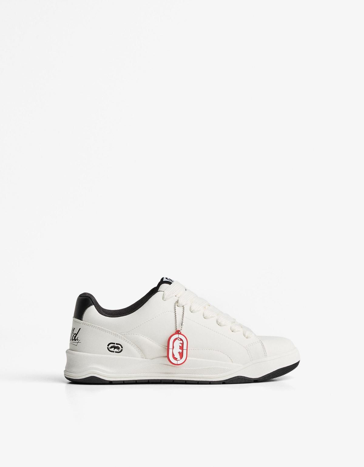 버쉬카 ECKO 청키 스케이터 화이트 스니커즈 2412/664 WHITE - 상품 이미지
