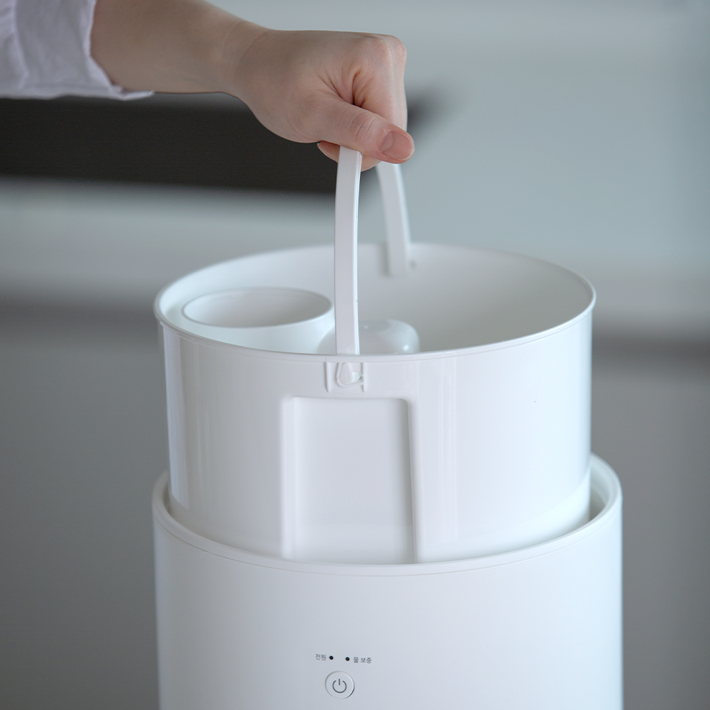 디큐브 스텐 가열식 가습기 신생아 아기 가습기 끓이는 통세척 대용량