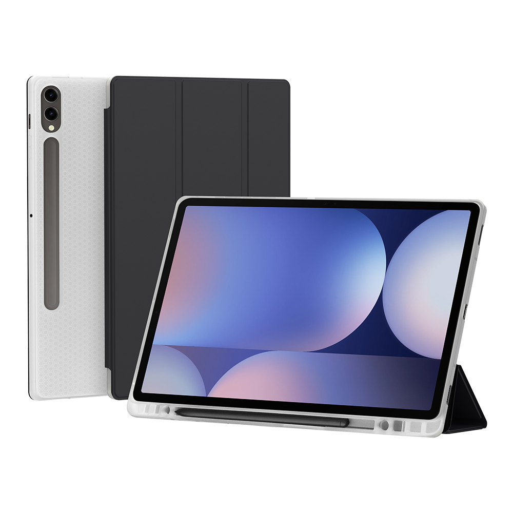 데이웍스 갤럭시탭 S10+ S9+ S9 FE 플러스 북커버 케이스 S펜 수납 스마트 커버 - 상세 이미지 2