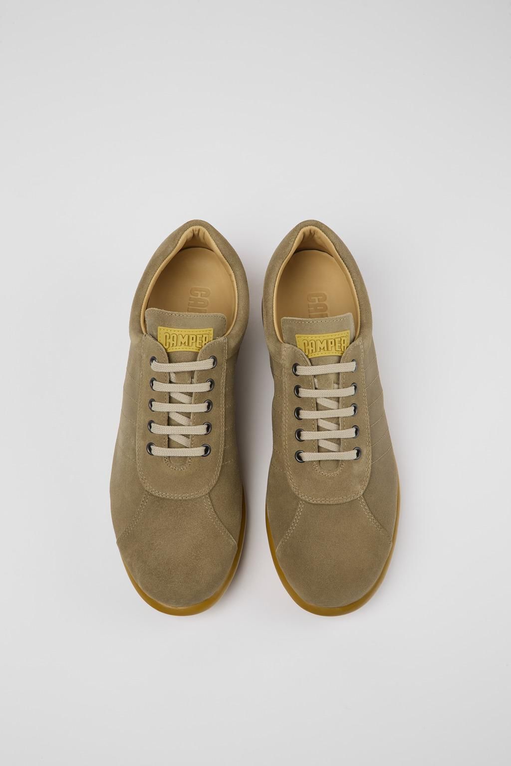 캠퍼 컴포트 로우탑 스니커즈 Pelotas 16002-315 BEIGE - 상세 이미지 4