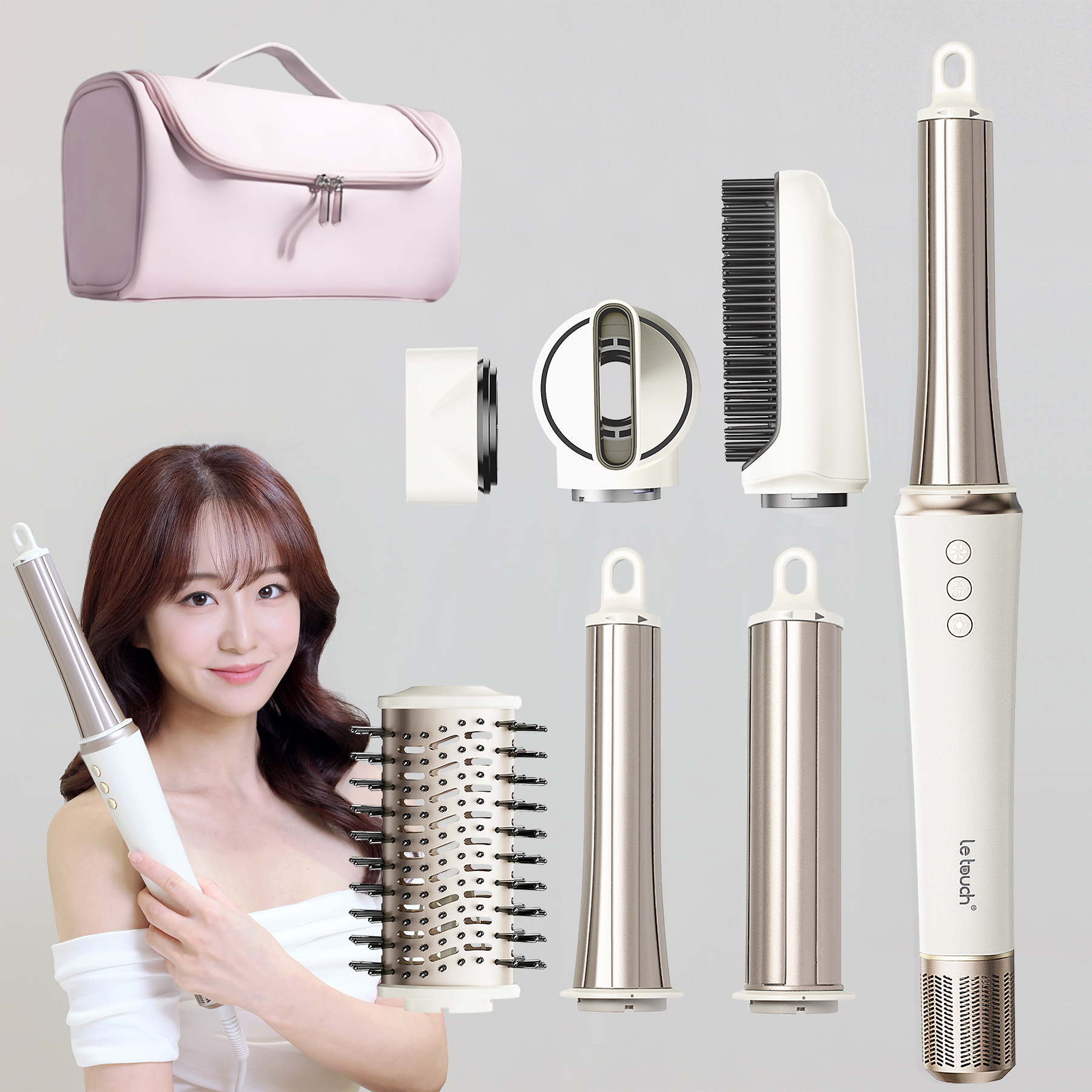 레터치 6in1 에어매직 헤어스타일러 헤어드라이기 제품 이미지