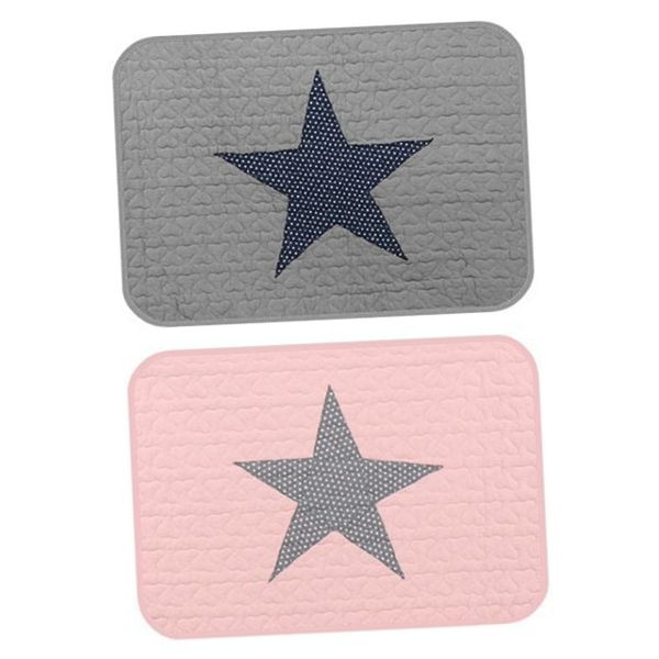 다용도 욕실 발 매트 순면 스타 퀼트 매트