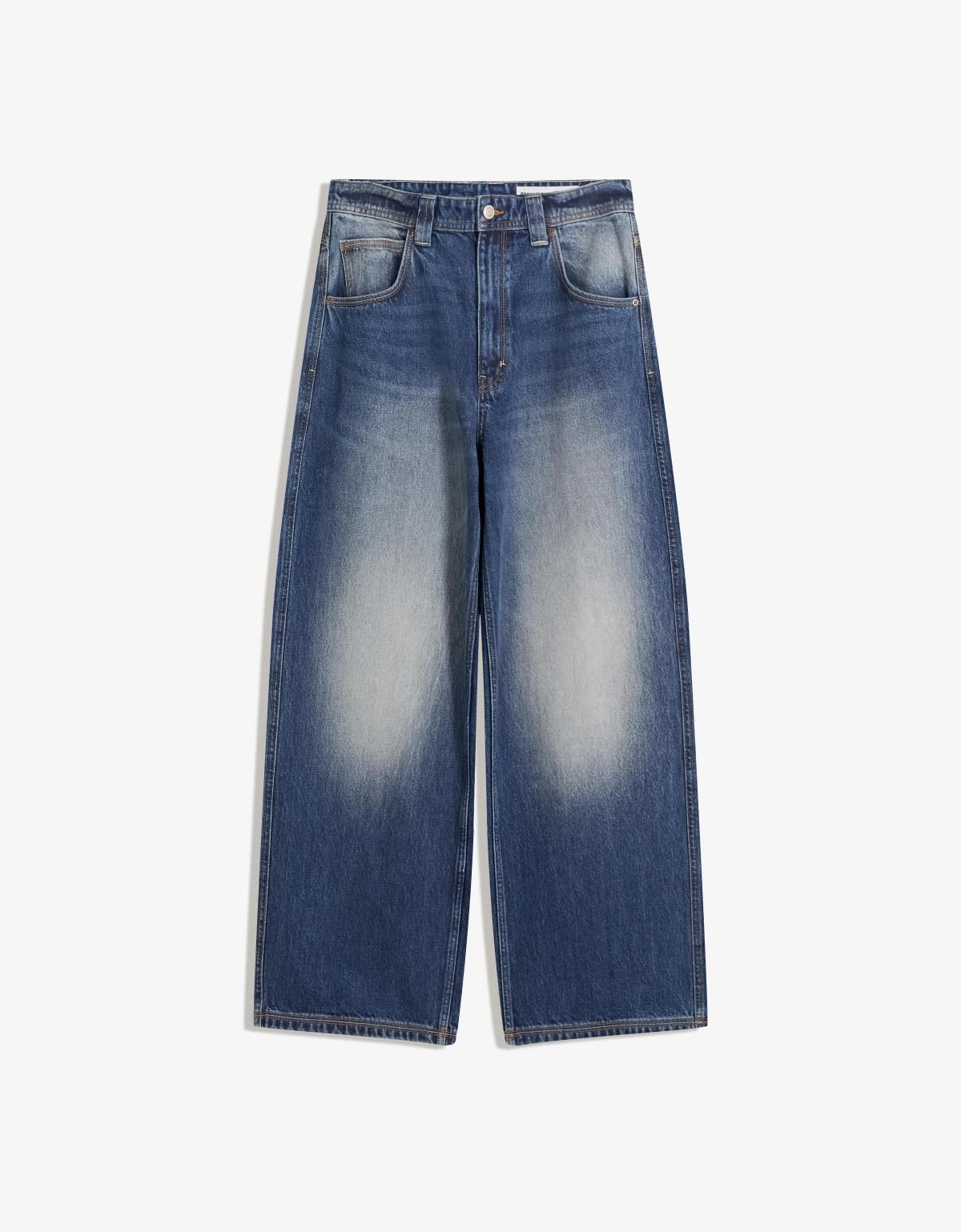 버쉬카 와이드핏 데님 스케이트 진 5383/335 BLUE - 상세 이미지 2