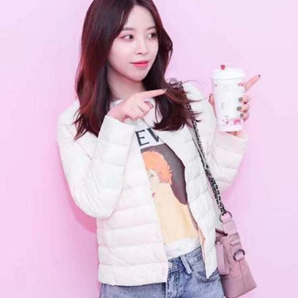 이너 여성 경량 패딩 오리털 여자 경량 패딩 덕다운 - 메인 이미지