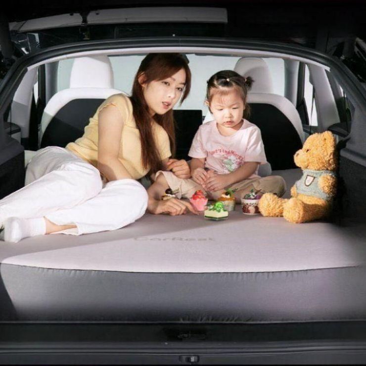 CarRest 테슬라 주니퍼 모델Y 평탄 에어매트 끝판왕 매트리스 흰색 (관세 포함가) 주니퍼 모델 Y - 상품 이미지