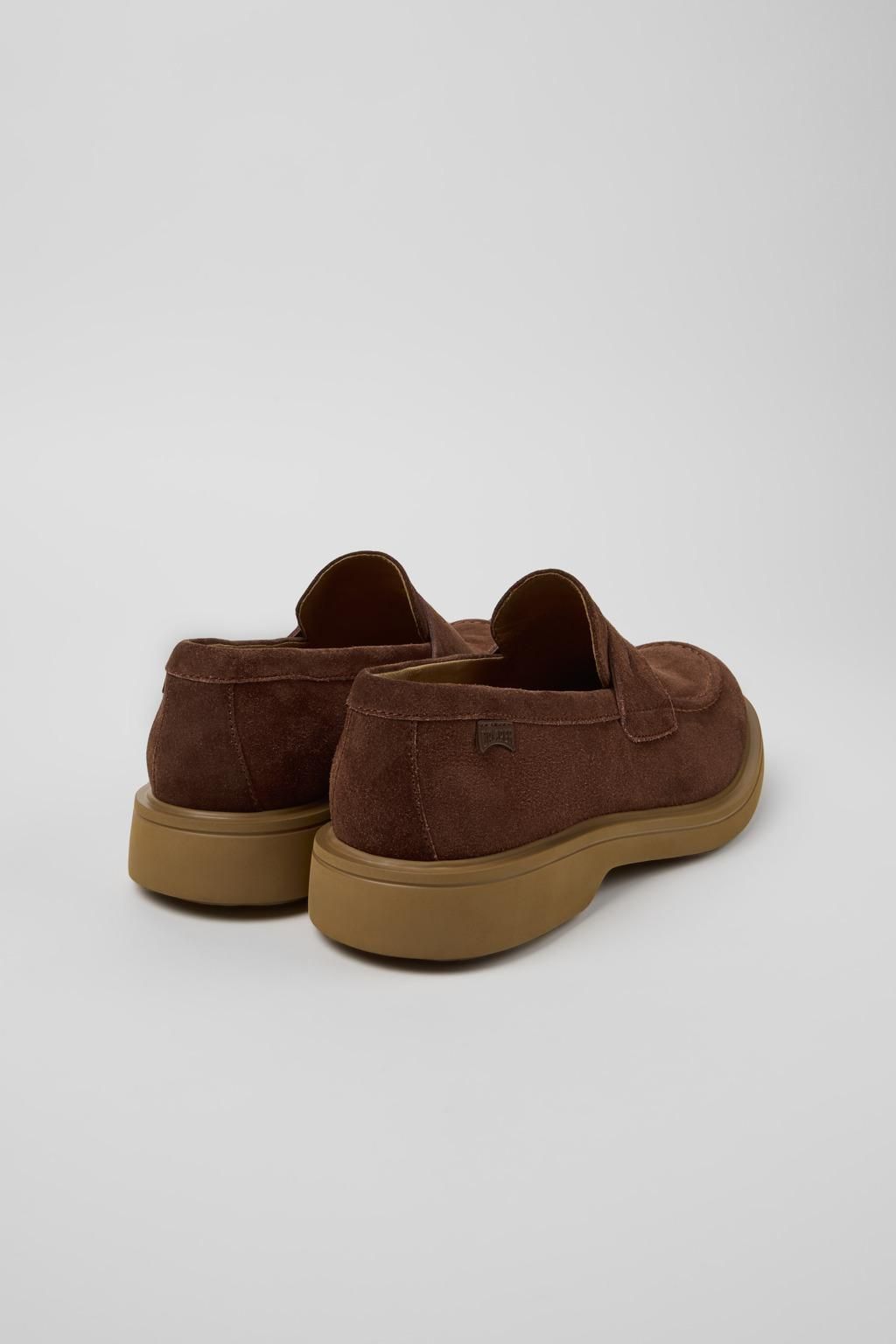 캠퍼 브라운 스웨이드 로퍼 Norman K101001-006 BROWN - 상세 이미지 3