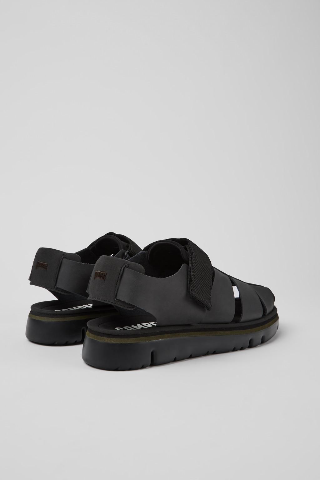 캠퍼 블랙 경량 스트랩 샌들 Oruga K100285-007 BLACK - 상세 이미지 3