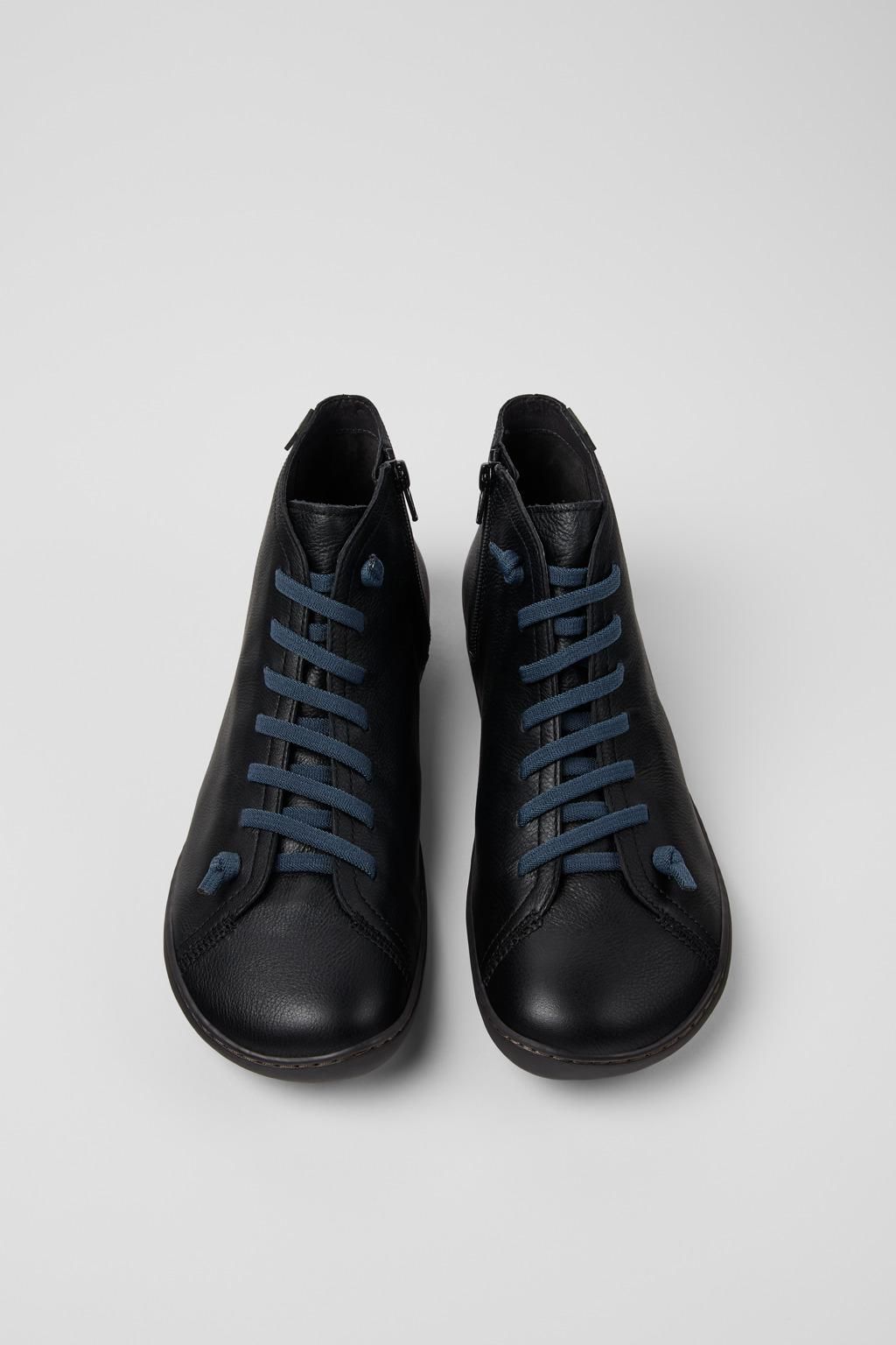 캠퍼 레이스업 블랙 남성 앵클부츠 Peu 36411-109 BLACK - 상세 이미지 4