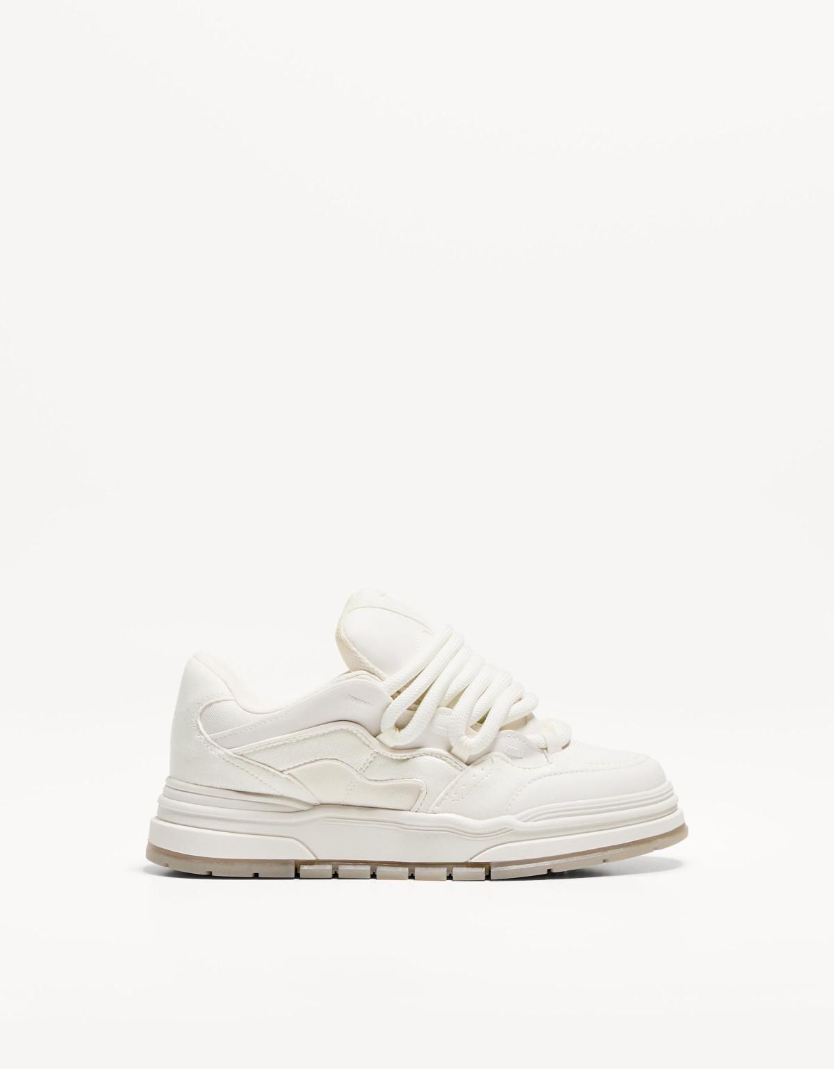 버쉬카 청키 스케이터 트레이너 2406/560 WHITE - 상품 이미지