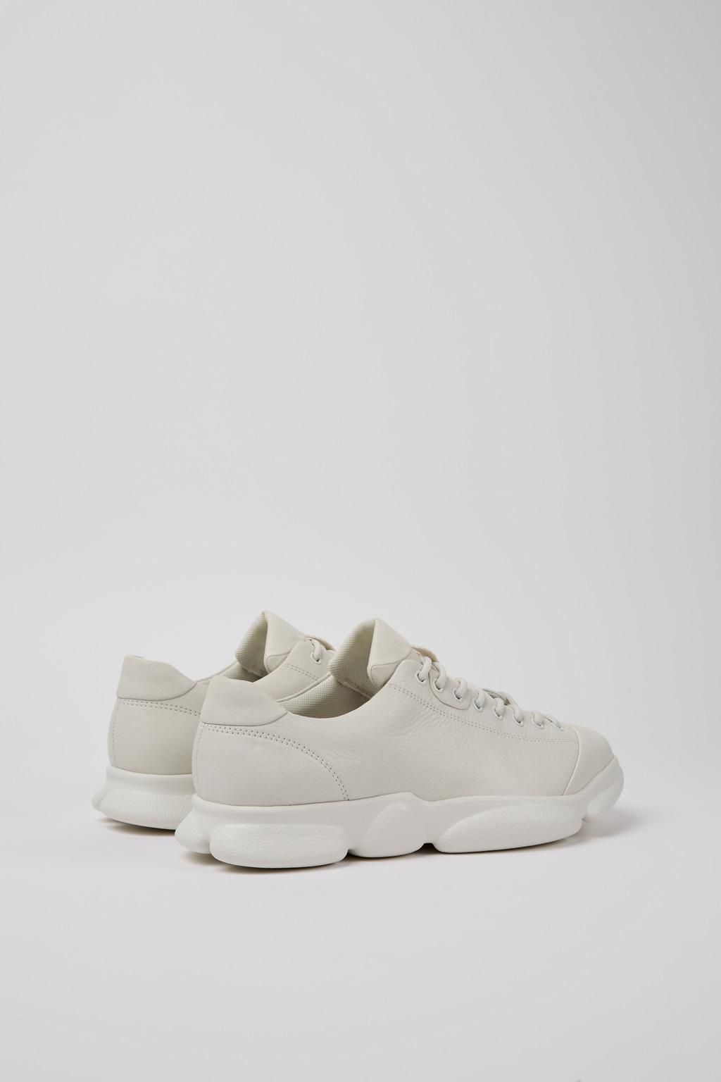 캠퍼 화이트 레더 청키 스니커즈 Karst K100769-006 WHITE - 상세 이미지 3