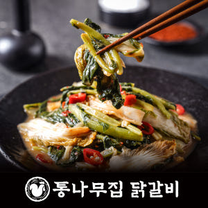 춘천 통나무집닭갈비 얼갈이 열무김치 2kg 맛있게 먹은 솔직 후기 - 상품 이미지 1