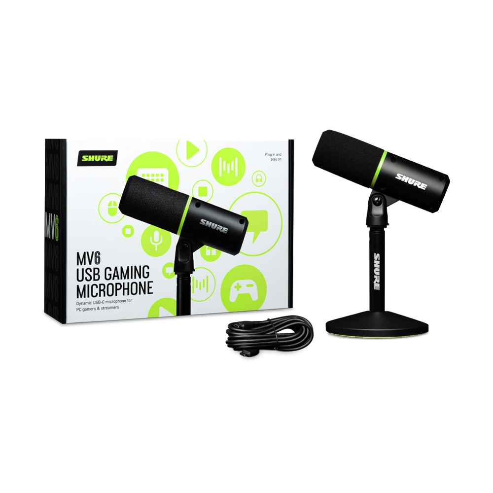 [SHURE] 슈어 MV6 슈어 게이밍 USB-C 스피치 마이크 이미지 6