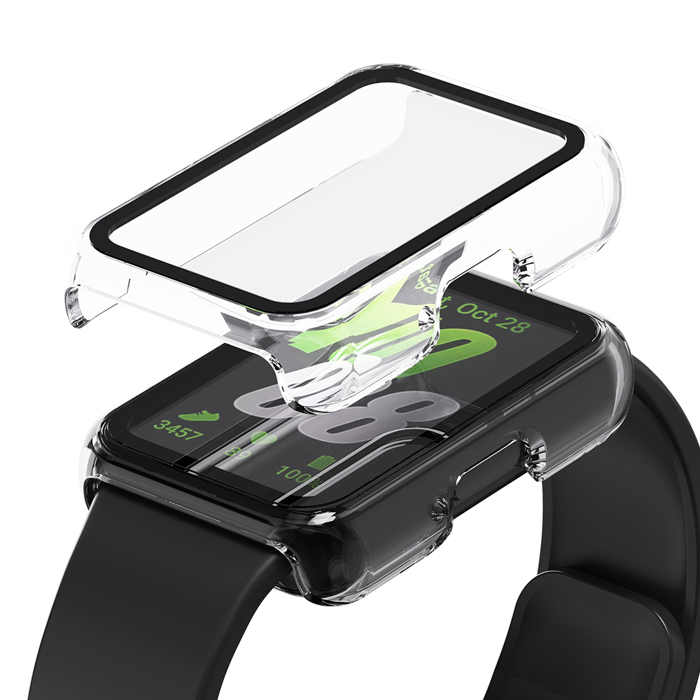 갤럭시핏3 케이스 풀커버 강화유리 1+1 호환 액정 필름 제품 이미지