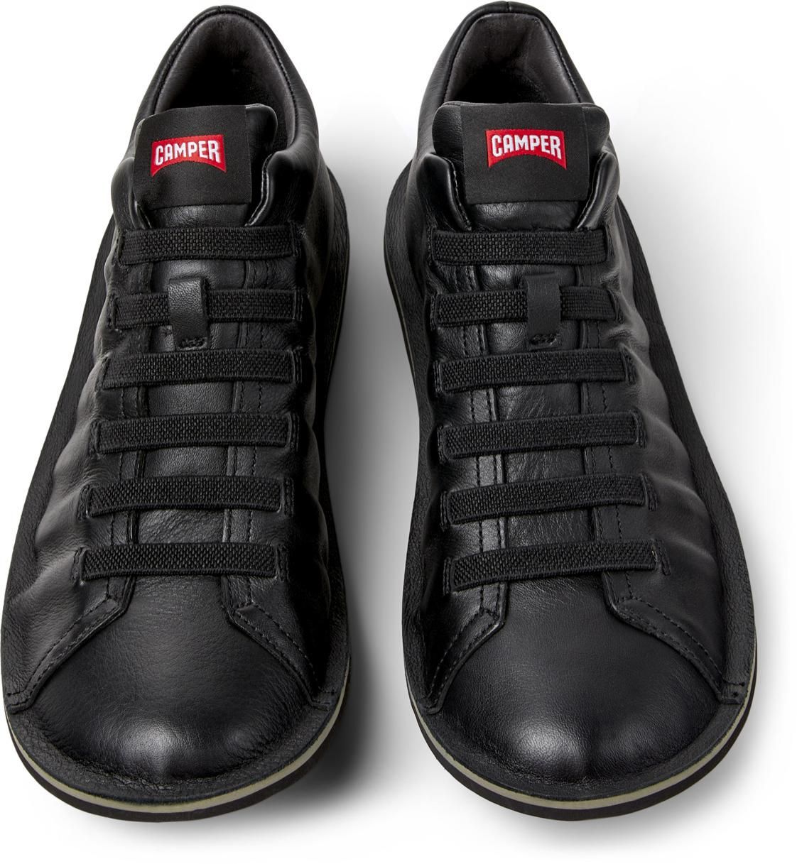 캠퍼 방수블랙 앵클 부츠 Beetle K300479-008 BLACK - 메인 이미지