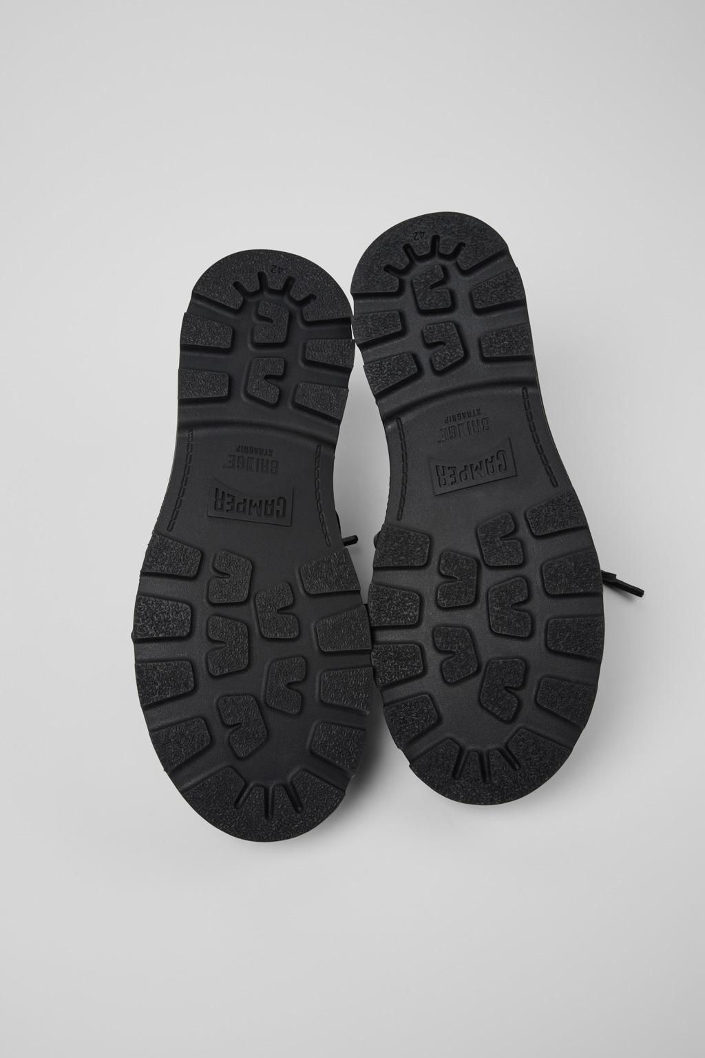캠퍼 프리미엄 블랙 레더 로퍼 Brutus K101067-002 BLACK - 상세 이미지 5