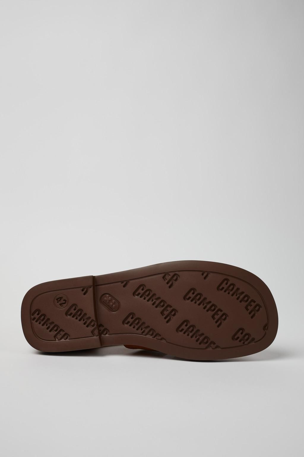 캠퍼 브라운 누벅 스트랩 샌들 남성 Don K101011-003 BROWN - 상세 이미지 5