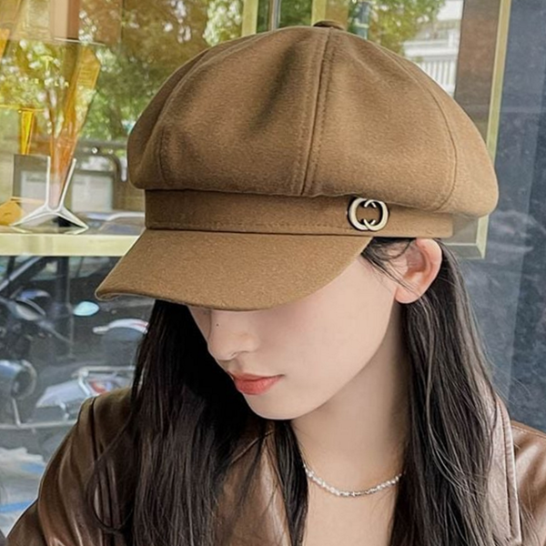 클래식 여성 베레모 빈티지 여자 베레모 데일리 가을 - 상품 이미지