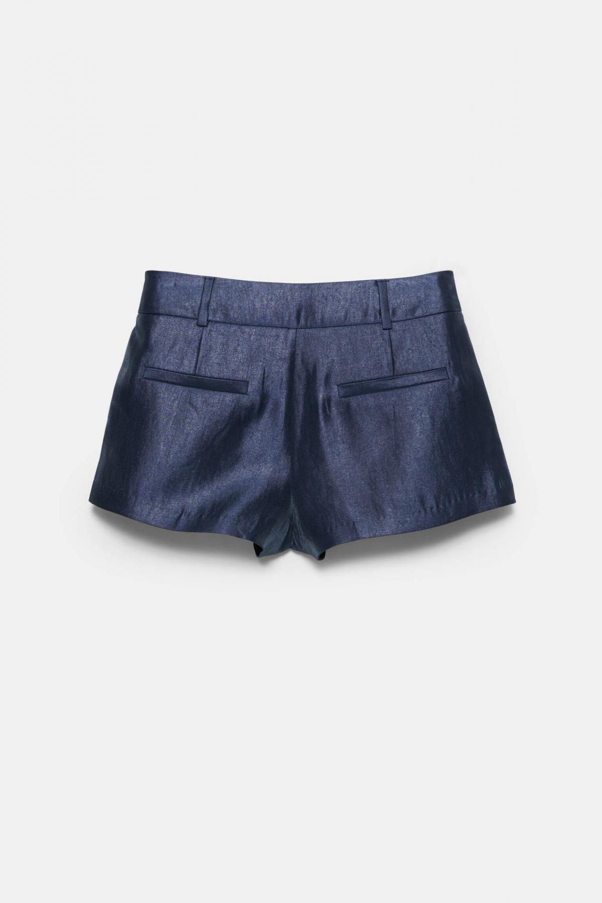 풀앤베어 샤이니 포멀 버뮤다 반바지 7696/356 BLUE - 상세 이미지 5