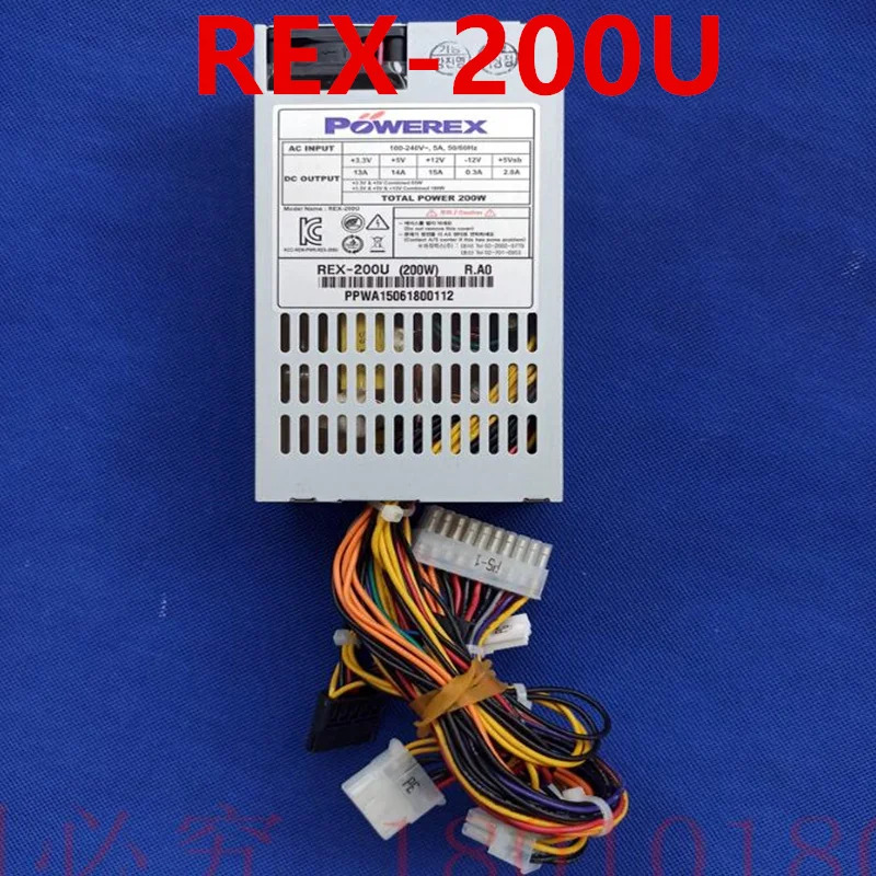 오리지널 거전원공급장치 POWEREX 1U 200W 전원공급장치 REX-200U