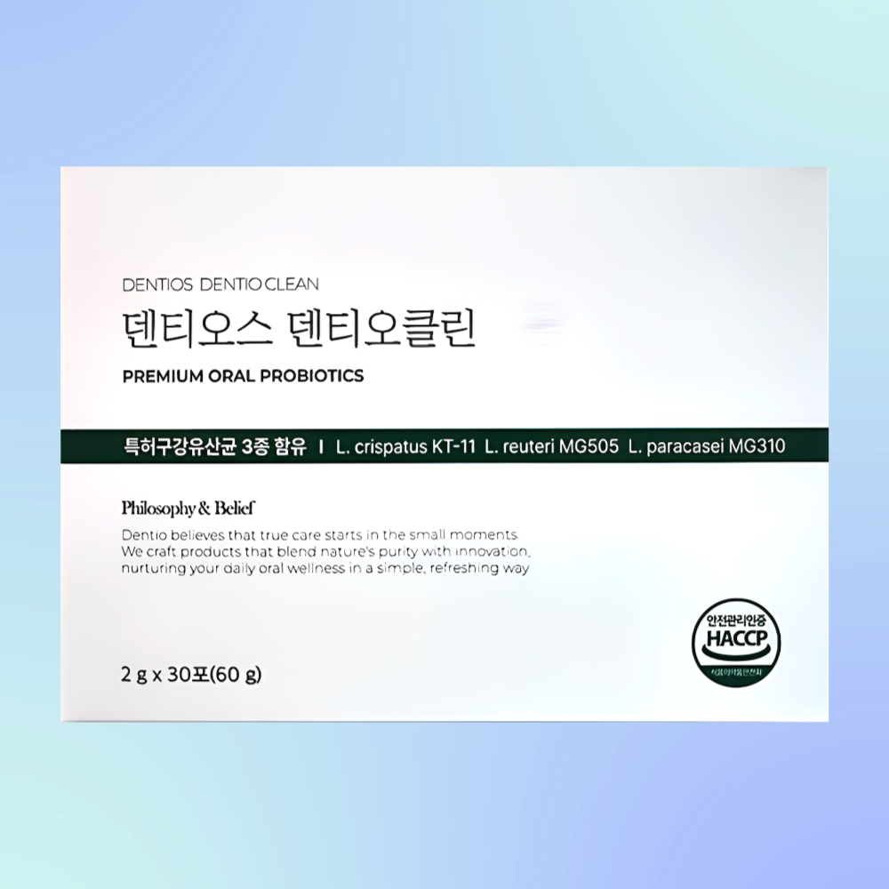 덴티오클린 구강 유산균 잇몸 덴티오스 30포X1개 - 상세 이미지 4