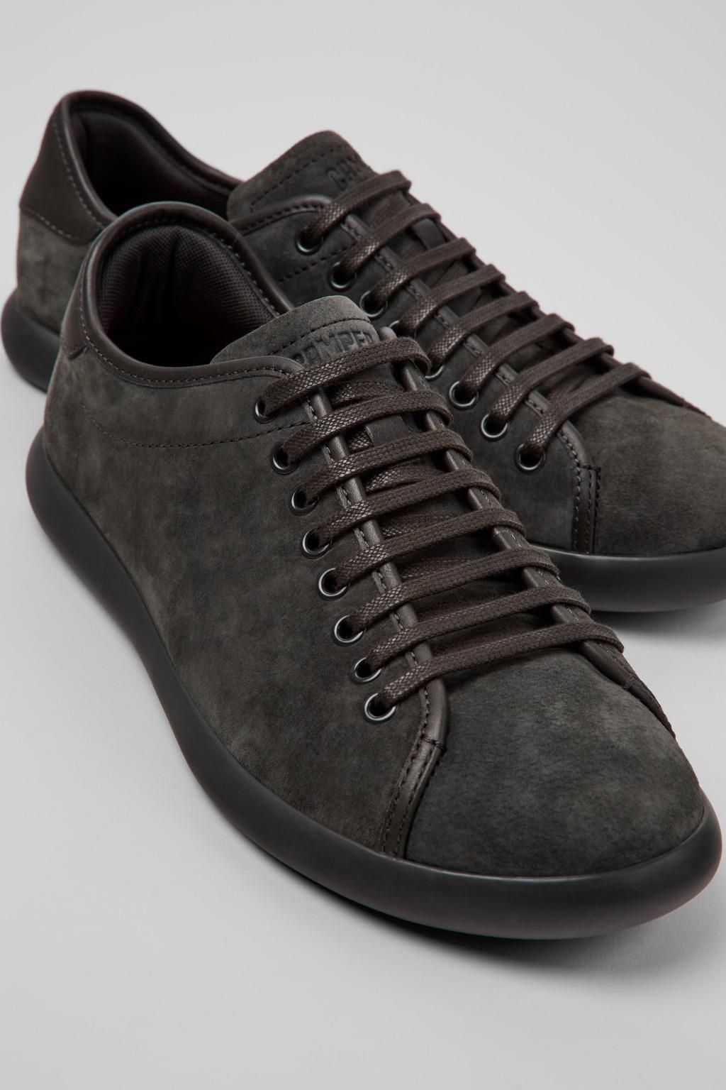 캠퍼 그레이 누벅 베이직 스니커즈 Pelotas Soller K100974-013 GREY - 상세 이미지 2