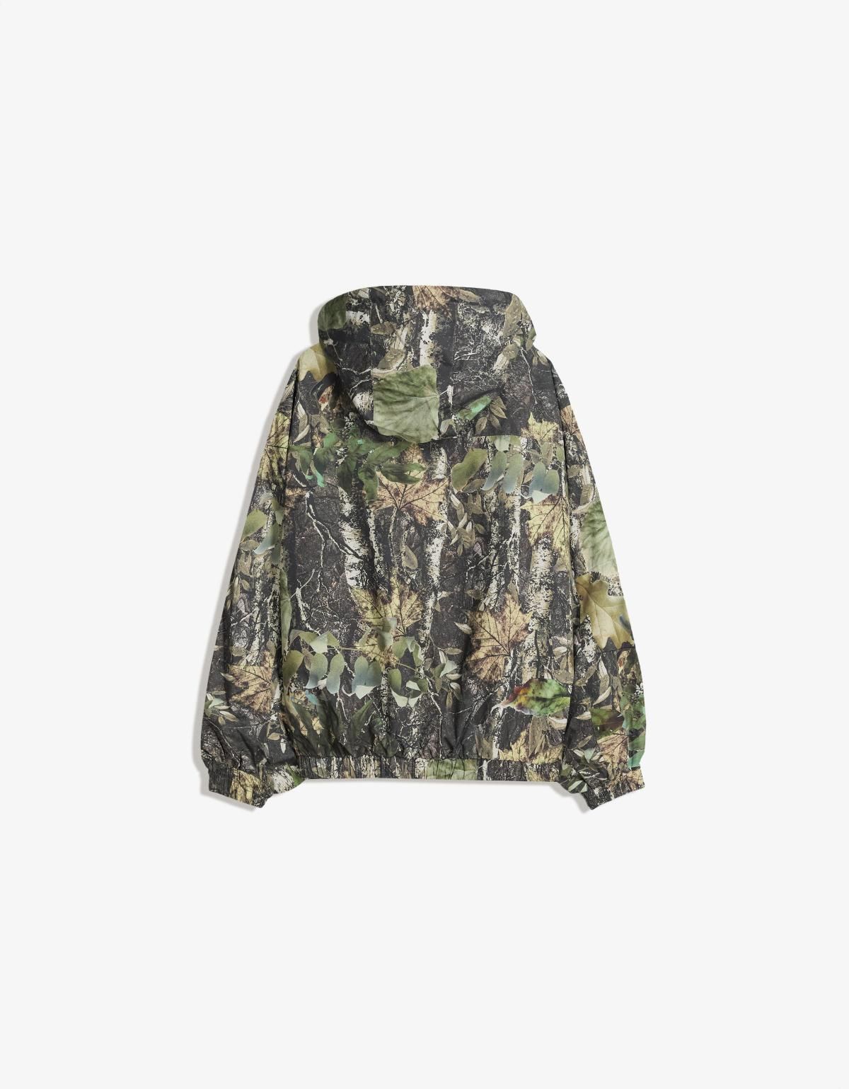 버쉬카 카모플라주 프린트 테크니컬 후드 집업 재킷 6799/759 KHAKI - 상세 이미지 3