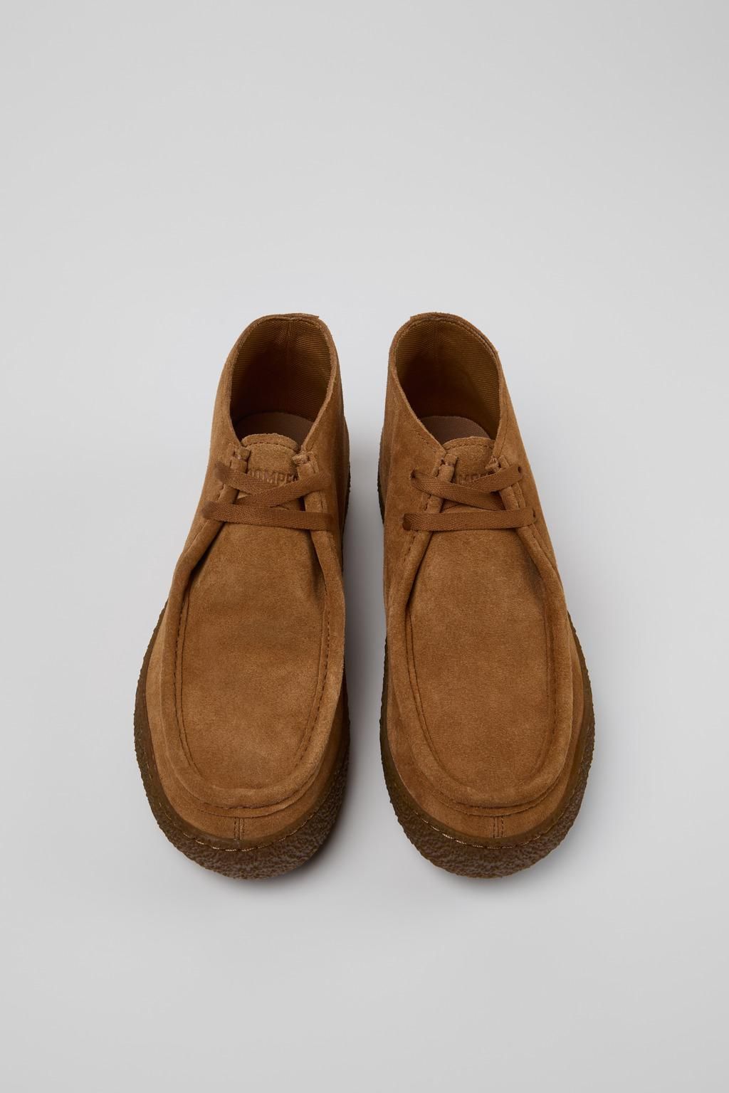 캠퍼 브라운 스웨이드 앵클부츠 Peu Terreno K300530-003 BROWN - 상세 이미지 4