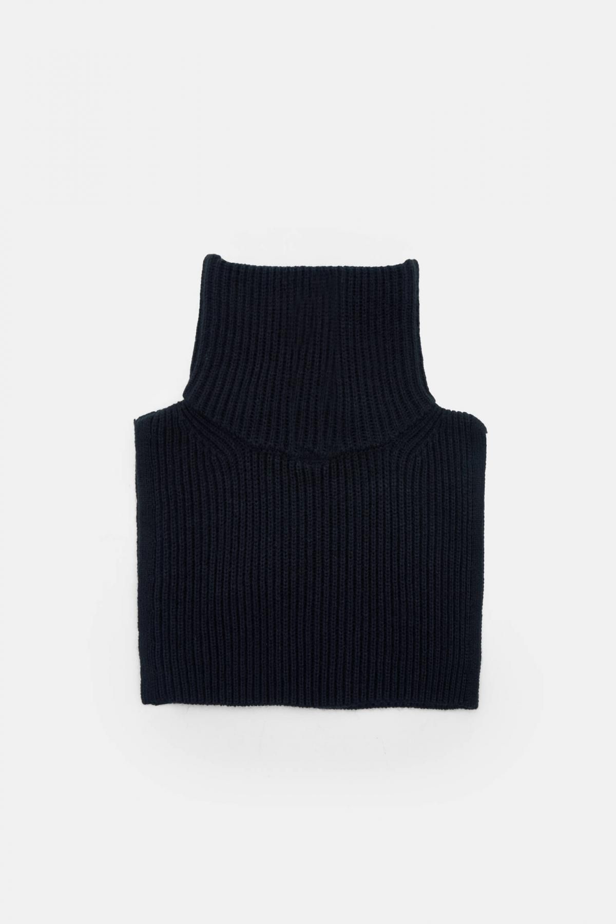 풀앤베어 하이넥 니트 빕 집업 카라 7931/306 DARK BLUE - 상세 이미지 4