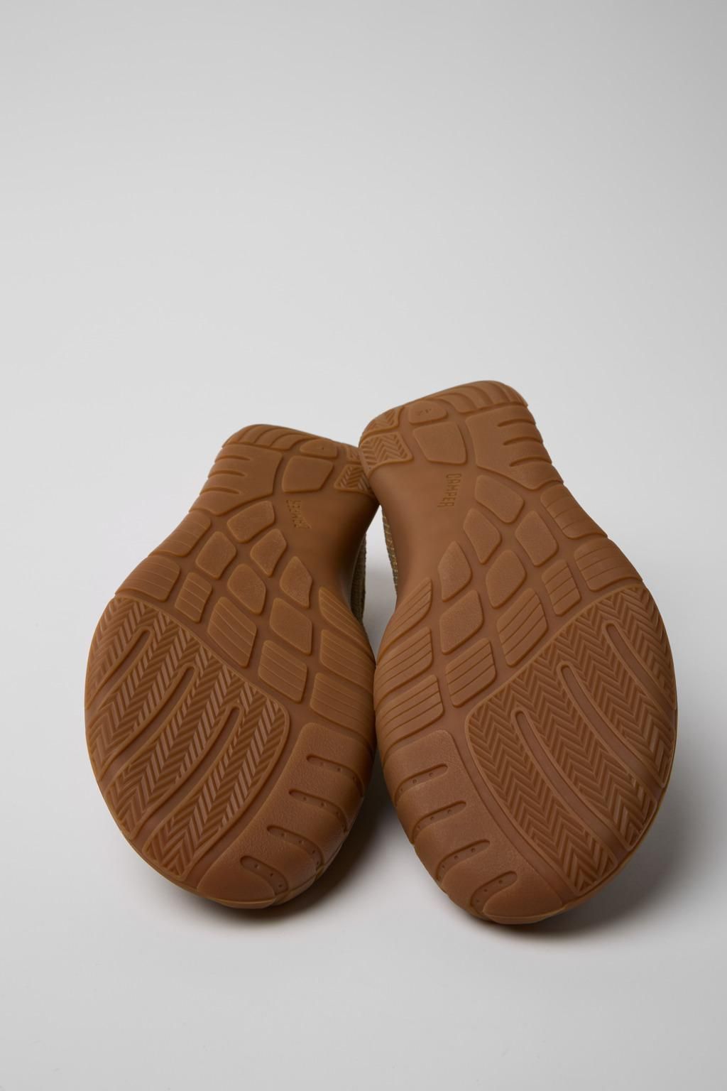 캠퍼 멀티컬러 남성 베어풋 스니커즈 Path K100885-010 BROWN - 상세 이미지 5