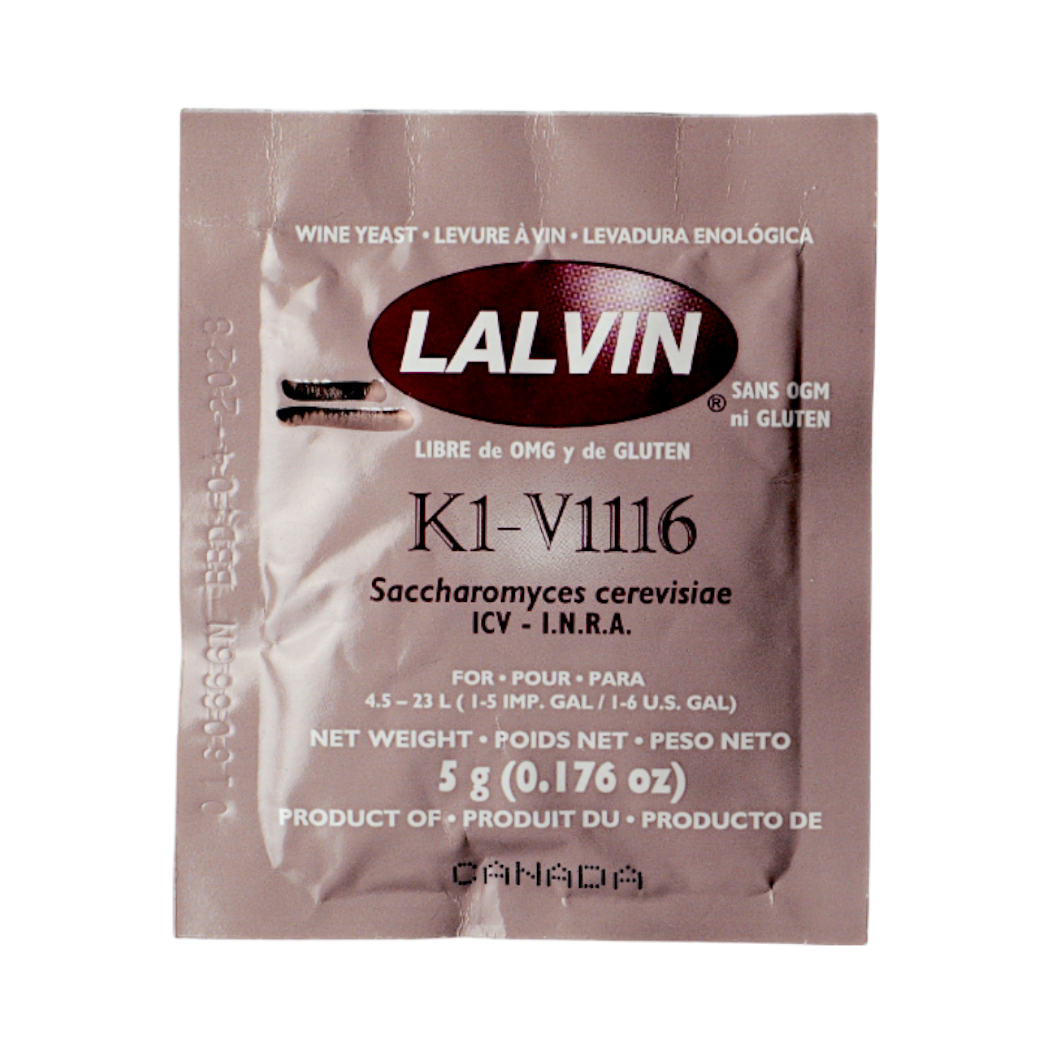 라빈 LALVIN K1-V1116(5g) 5개 와인 미드 막걸리 효모 - 상세 이미지 4