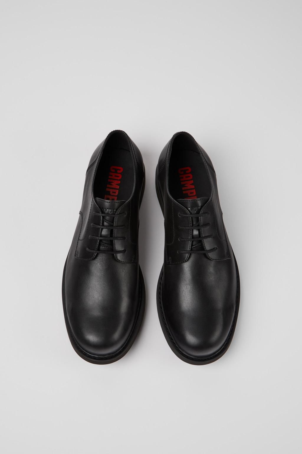 캠퍼 클래식 블랙 더비슈즈 Neuman K100152-021 BLACK - 상세 이미지 4