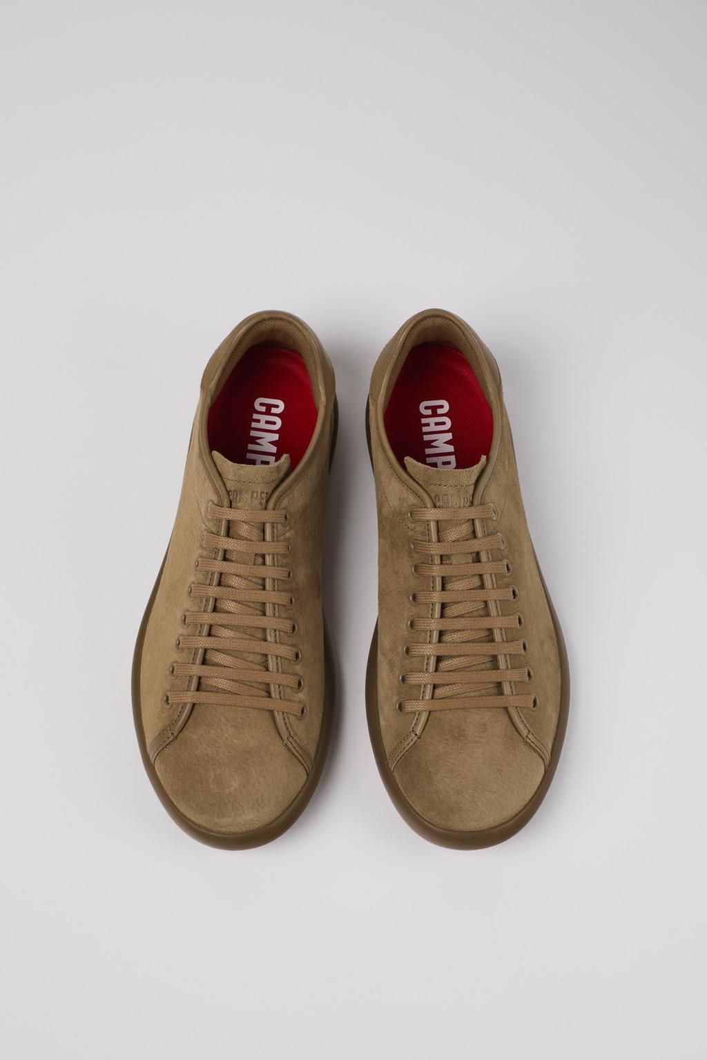 캠퍼 브라운 누벅 베이직 스니커즈 Pelotas Soller K100974-002 BROWN - 상세 이미지 4
