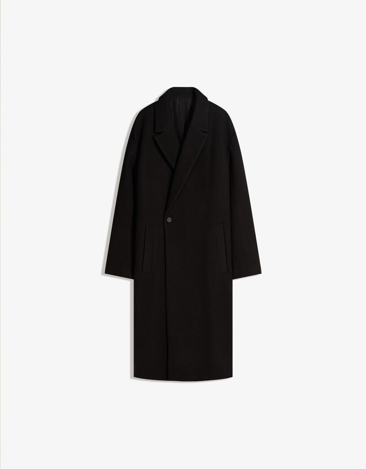 버쉬카 클래식 더블브레스트 울 롱 코트 6960/752 BLACK - 상세 이미지 3