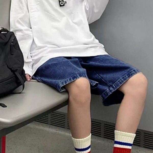 루즈핏 남성 레더 자켓 라이더 남성 오버핏 자켓 데일리 - 메인 이미지