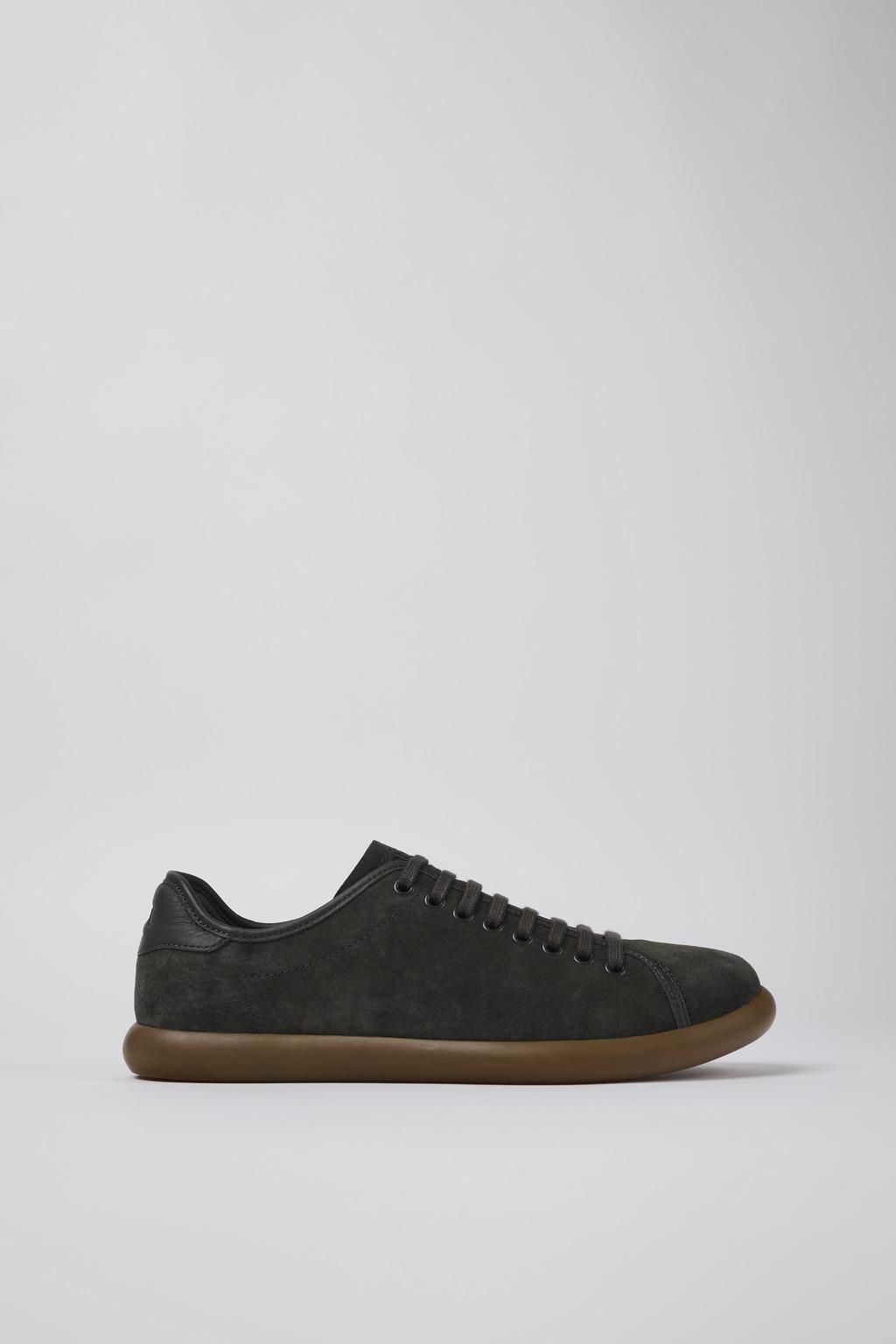캠퍼 그레이 누벅 레더 스니커즈 Pelotas Soller K100974-004 GREY - 상품 이미지