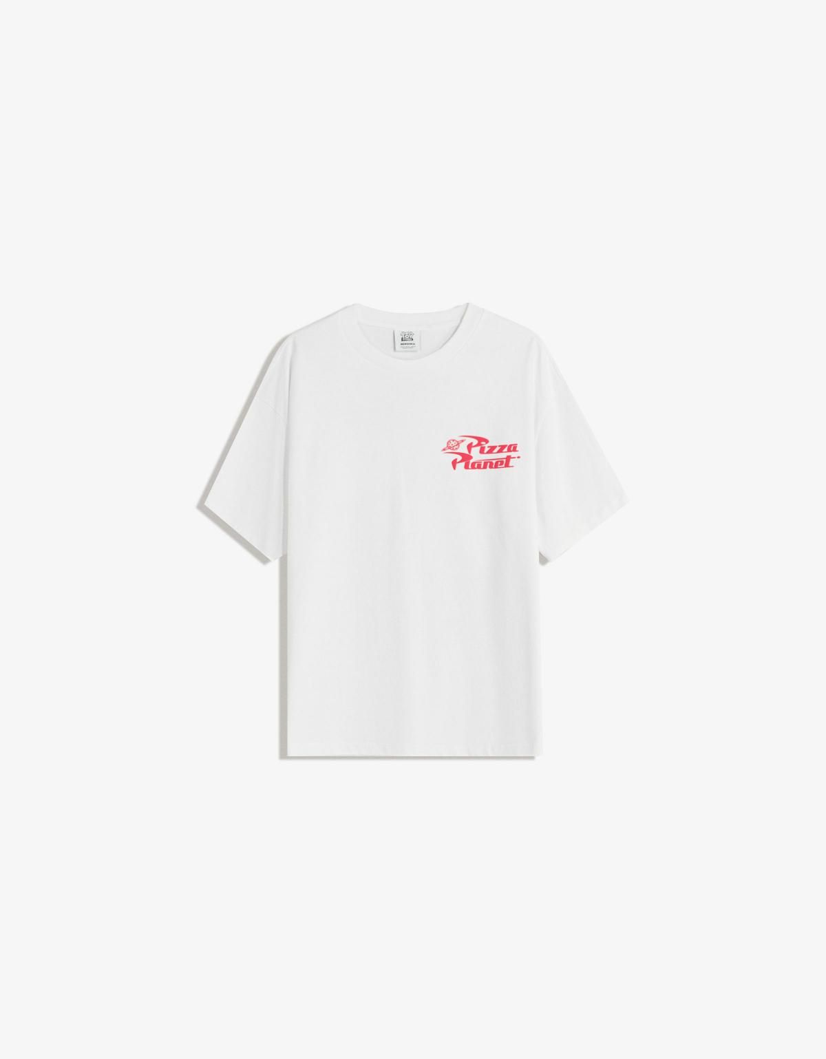 버쉬카 토이 스토리 프린트 반팔 티셔츠 8053/538 WHITE - 메인 이미지