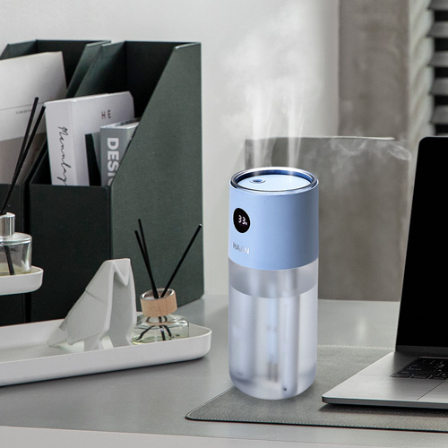 한경희 무선 듀얼가습기 초음파 무드등 탁상용 간편세척 차량용 가습기 HTM-800C