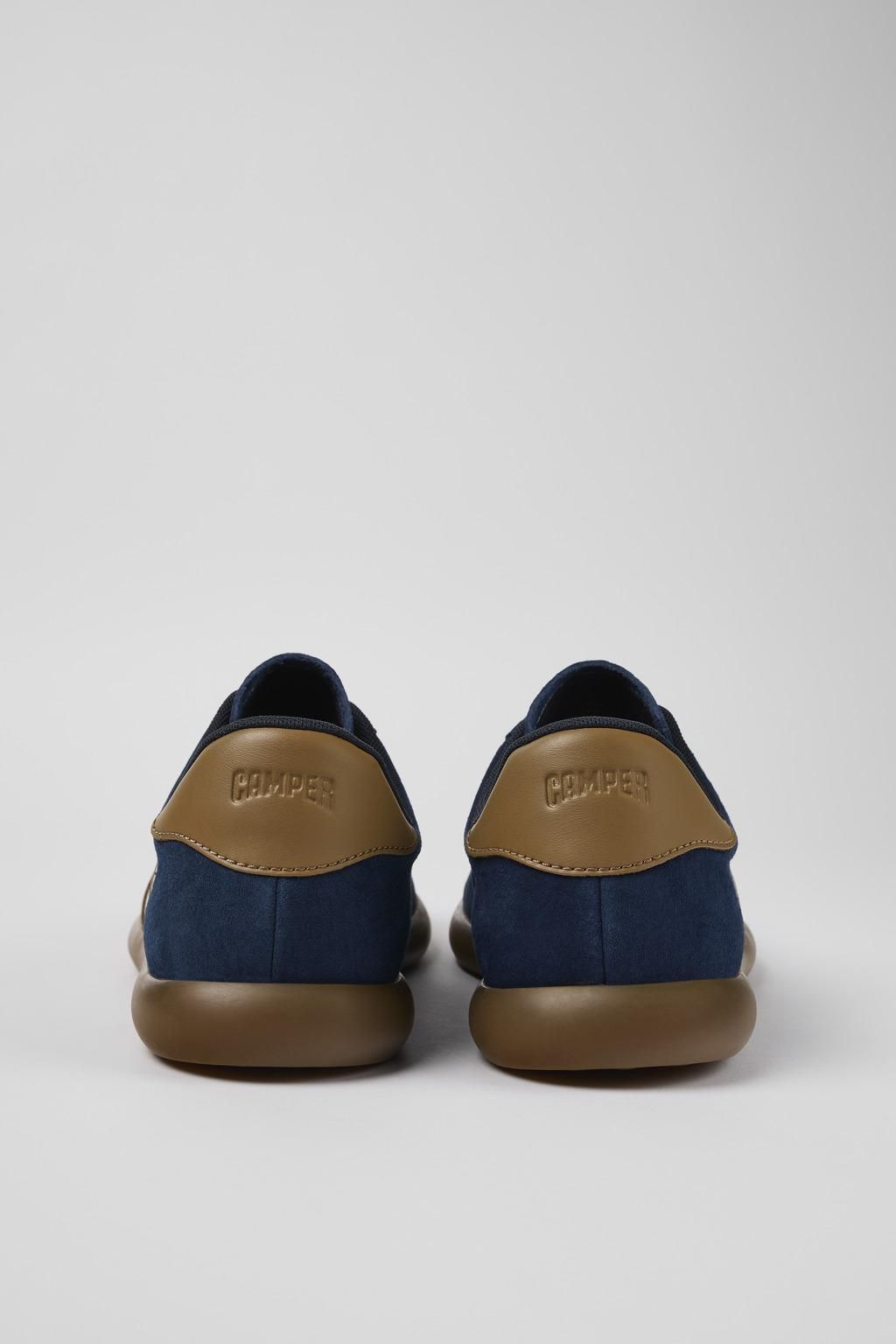 캠퍼 블루 누벅 레더 남성 스니커즈 Pelotas Soller K100937-004 BLUE - 상세 이미지 3