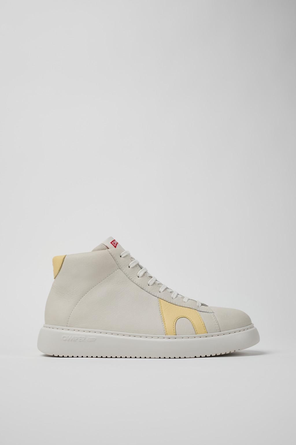 캠퍼 멀티컬러 남성 하이탑 스니커즈 Runner K21 K300429-005 WHITE - 메인 이미지