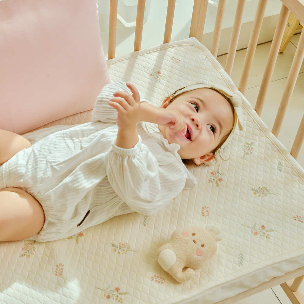 아가짱 신생아 논슬립 방수요 방수패드 당근토끼 SS (슈퍼싱글)