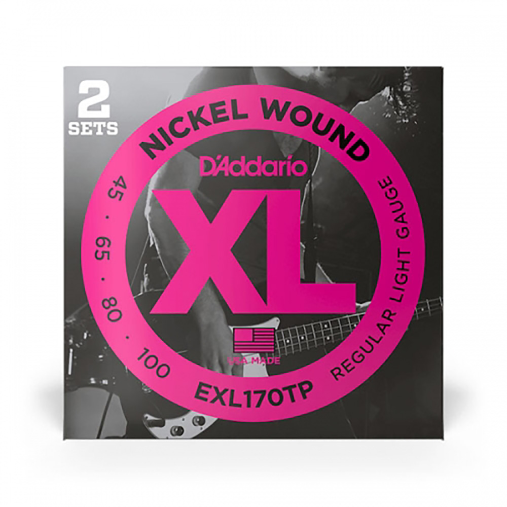 다다리오 베이스줄 EXL170tp 2팩 - 상품 이미지