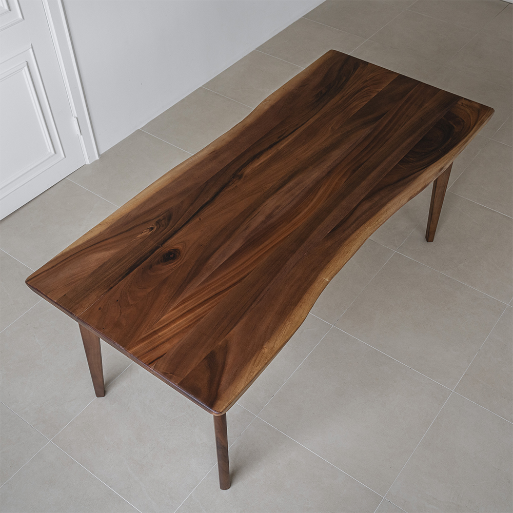 레스토I 우드슬랩 원목 카페 식탁 테이블 4인용 6인용