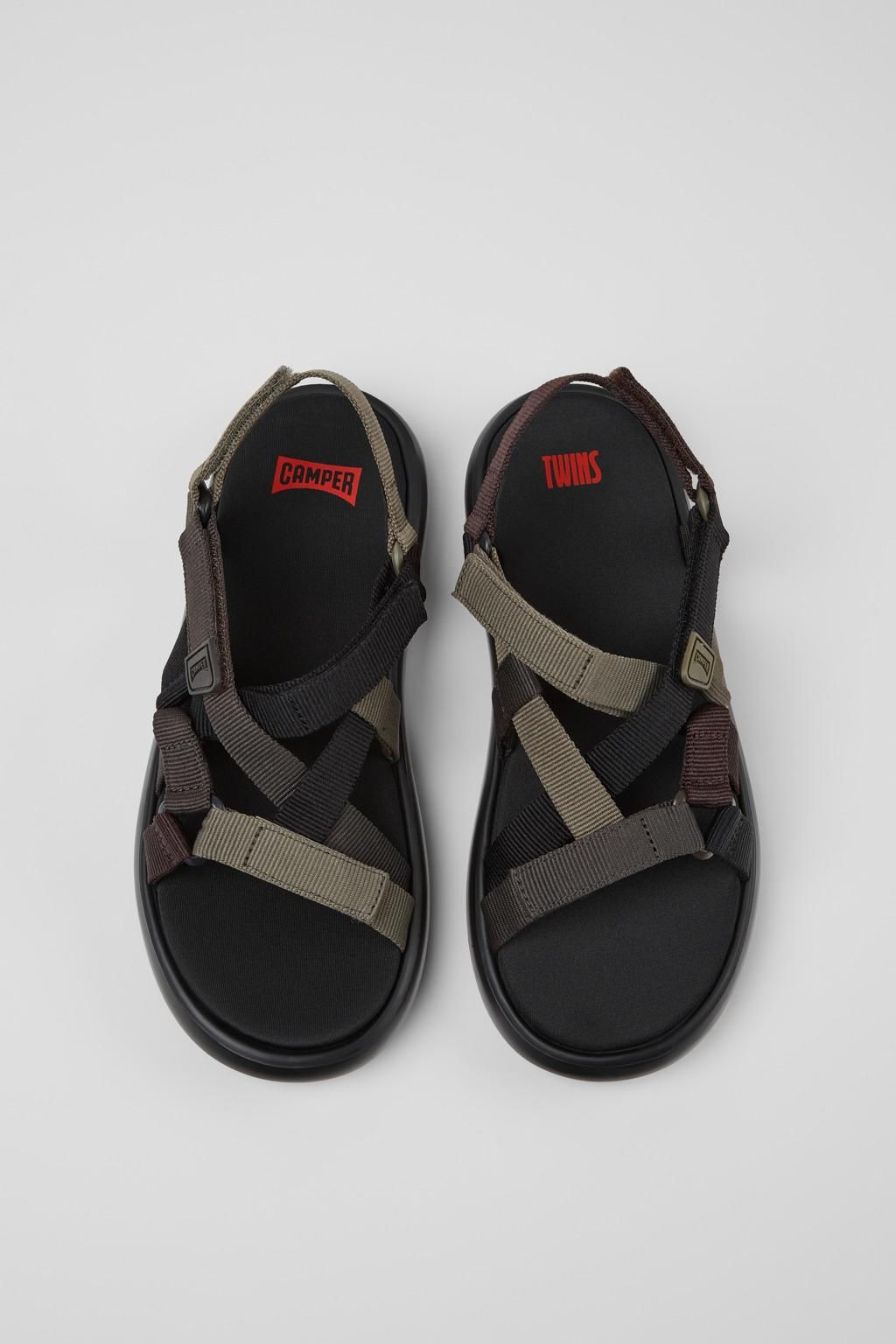 캠퍼 리사이클 테크니컬 스트랩 샌들 남성 Twins K101031-001 MULTICOLOR - 상세 이미지 4