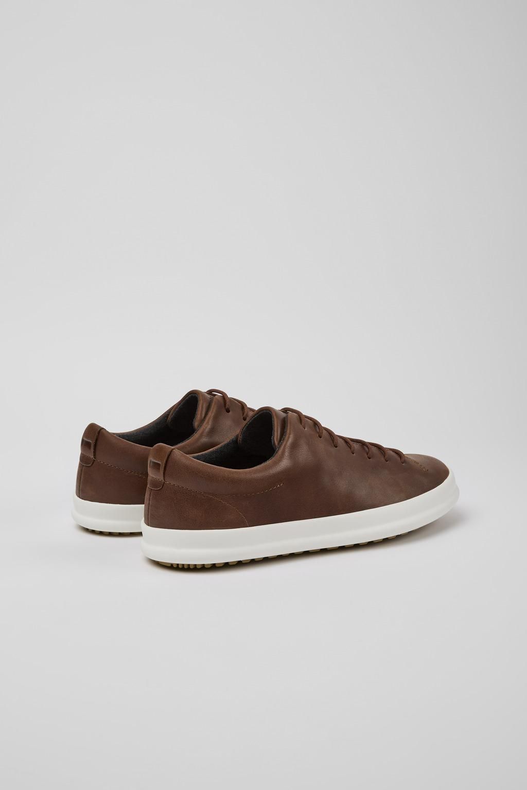캠퍼 브라운 캐주얼 레더 스니커즈 Chasis K100373-023 BROWN - 상세 이미지 3