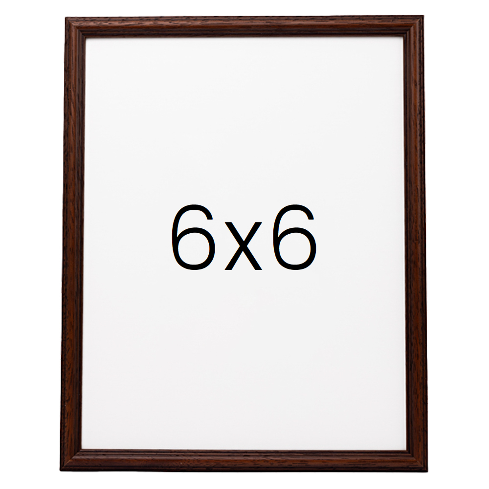 앤티크 라인 나무액자 사진액자 웨딩 포토테이블 사진인화 탁상 6x6 152x152mm, 샴페인 - 상품 이미지