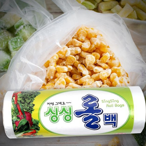 업소용 식품용 비닐 봉투 식자재 투명 비닐 봉투 냉동 - 메인 이미지