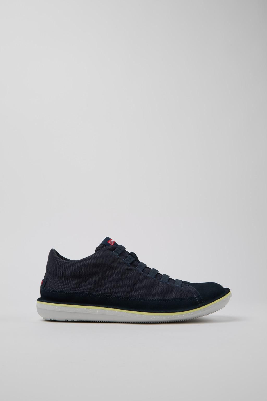 캠퍼 리사이클 블루 남성 앵클부츠 Beetle 36791-077 BLUE - 상품 이미지